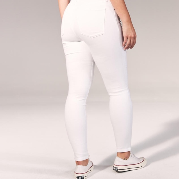 Abercrombie & Fitch High Rise Super Skinny Jeans - Picture 4 of 6